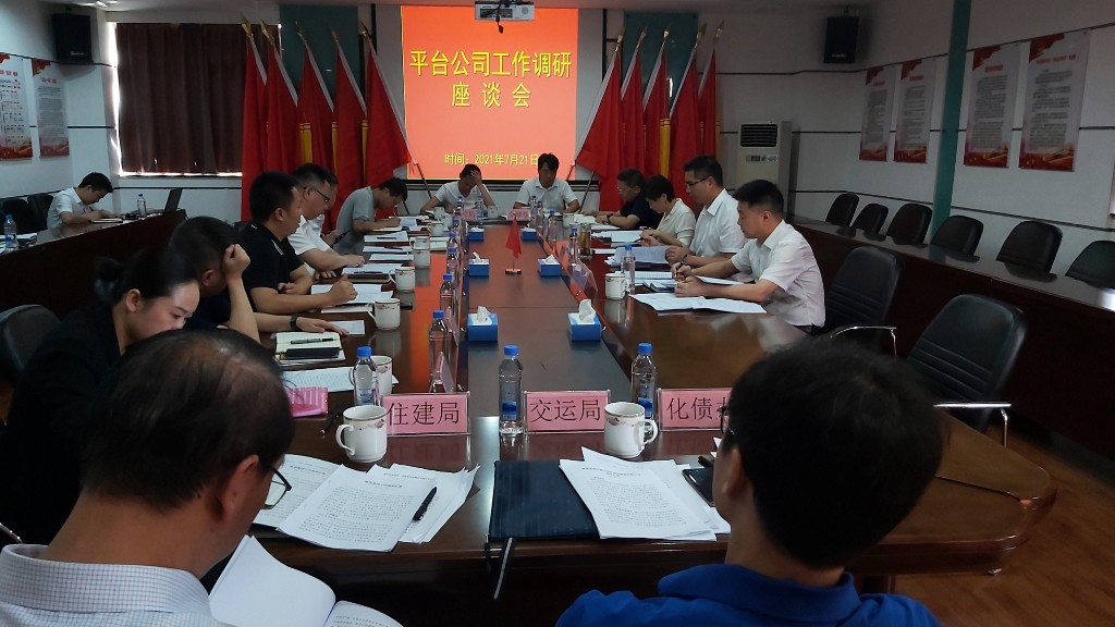 武挪强调研平台公司、国有企业 强调：加快