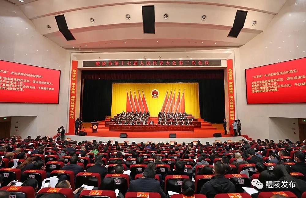 醴陵市第十七届人民代表大会第二次会议胜利