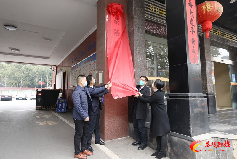 正式更名！茶陵县商务局举行揭牌仪式