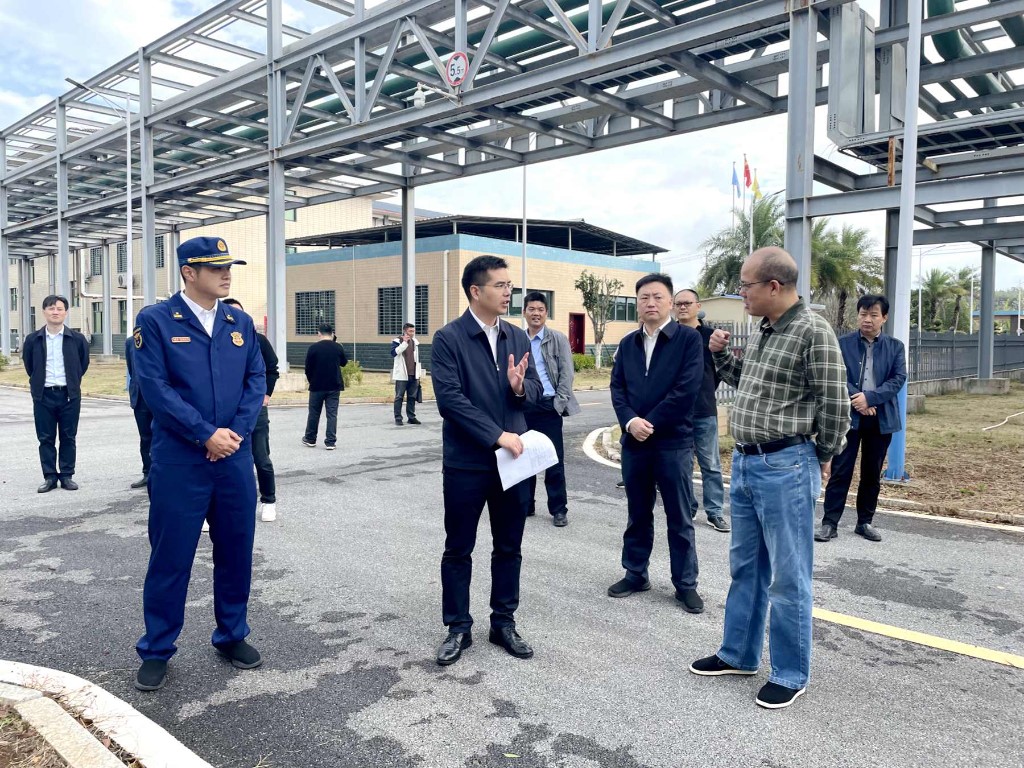 武挪强督导安全生产工作