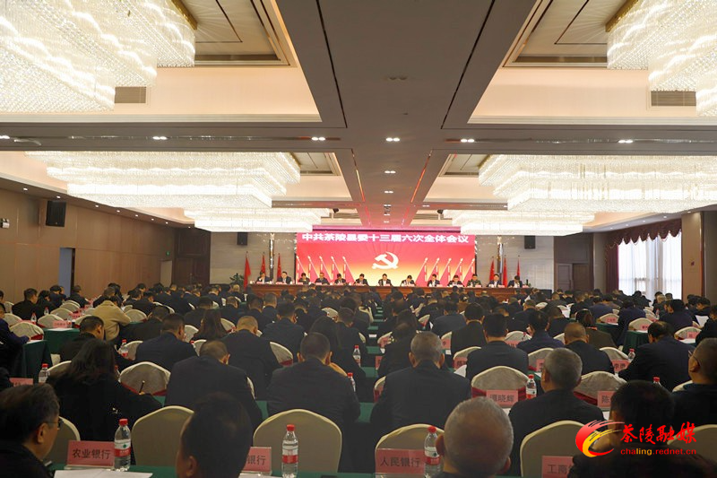 中共茶陵县第十三届委员会第六次全体会议召