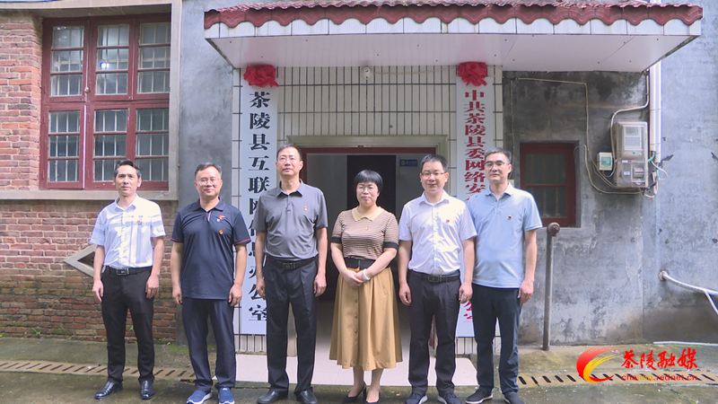 中共茶陵县委网信办举行揭牌仪式