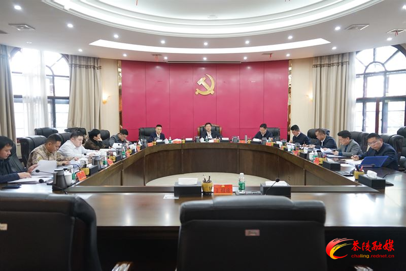 杨红兵主持召开县委常委会2025年第5次